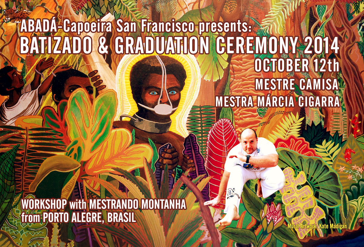Post Card ABADA-Capoeira SF 2014